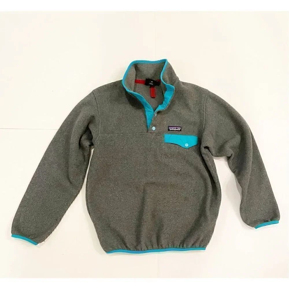 Patagonia Womens Size XS Synchilla Snap T Fleece Pullover sweatshirt 25455 - Picture 2 of 8